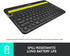 Logitech K480 Wireless Multi-Device Keyboard for Windows, macOS, iPadOS, Android, Bluetooth, Compact (Black)
