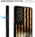 DAIZAG Samsung Galaxy A13 5G Case Compatible, Flying Eagle American Wood Grain Flag, Shockproof Anti-Scratch Protection