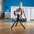 Smartphone Tripod Mount Holder, Adjustable Clip for Cell Phone, Digital Camera Bracket, Compatible with Most Cellphones