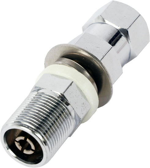 1 Pack CB Antenna Stud Mount Adapter - SO-239 UHF Female Connector for 3/8 x 24 Threads CB HAM Radio