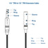Cable Matters 6 ft Braided 1/4 Inch Extension Cable (1/4 TRS to 1/4 Inch Male to Female)
