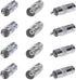 BNC Female to RCA Male Adapter Straight Connector for CCTV Security Camera Systems, 30 Pack