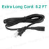 Trospow M8-F 8.2ft 2 M8-F Power Cord Replacement for AuKing Mini Projector Prong AC Power Cord Cable AuKing Mini