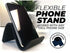 iFLEX Mini Flexible Phone Holder for Travel, Work and Home - Non-Slip Grip, Strong and Durable - Black