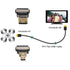 xiwai JSER-Brands Mini HDMI Male to Micro HDMI Male Extension Cable 1080P for FPV HDTV Multicopter