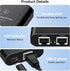 AILVLVNG 1 2 1000Mbps 1 2 RJ45 Cat6/7/8 Ethernet Splitter to Internet Cable Splitter in Out High Speed Either Network