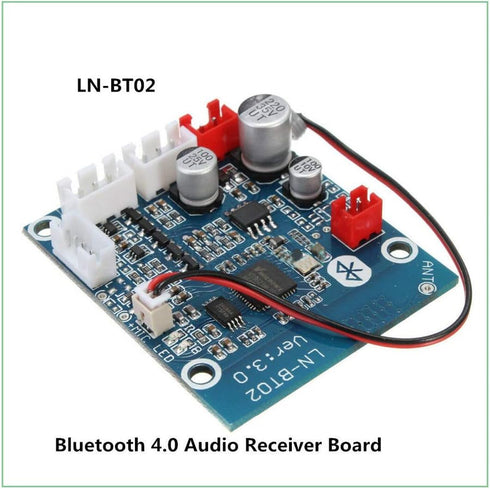 Bluetooth 4.0 Audio Receiver Board Stereo Sound Module for Car Phone LN-BT02