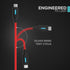 3-Pack Fast Charging Type-C Cables (10Ft, 6Ft, 3Ft) for iPhone 15, 15 Pro Max/Samsung Galaxy/Nintendo Switch (USBC