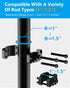 JISHAHS 9 Aluminum Mount for Lowrance Eagle Eye Sensor - Compatible with Various Rod, Easy Installation - Aluminum