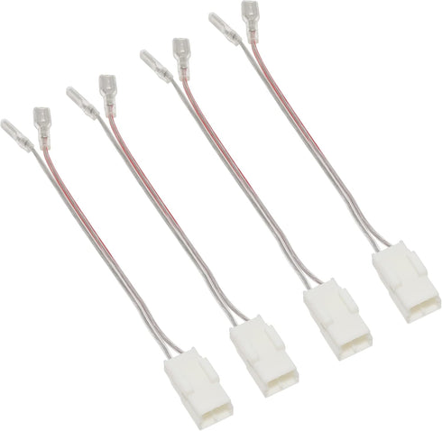 RED WOLF Door Speaker Wiring Harness Compatible with 2002-2019 Jeep Wrangler JK, Chrysler, Dodge Vehicles