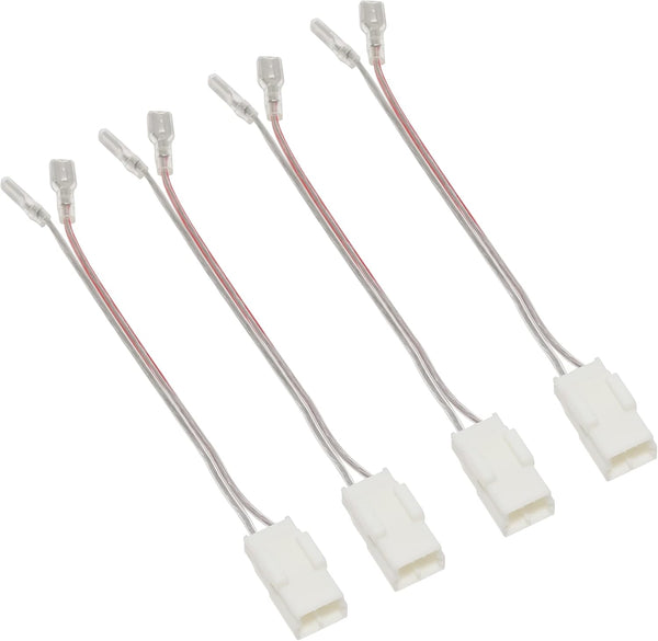 RED WOLF Door Speaker Wiring Harness Compatible with 2002-2019 Jeep Wrangler JK, Chrysler, Dodge Vehicles