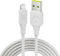 USB-A to Lightning Charging Cable for iPhone & iPad - InstantConnect - White