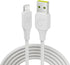 USB-A to Lightning Charging Cable for iPhone & iPad - InstantConnect - White