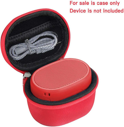 Hermitshell Travel Case for Sony XB01 Bluetooth Compact Portable Speaker (Red)