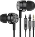 Yatloml Wired Earbuds with Microphone, in Ear Headphones Wired with Heavy Bass