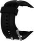 Replacement Band for Garmin Forerunner 10/15 - TenYun Silicone Wristband Strap for Women/Man (Black, Small)