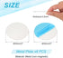 PATIKIL 50mm 6pcs Metal Plate for Phone Magnet, Round Adhesive Metal Plate Replacement Stickers for Magnetic Car Mount