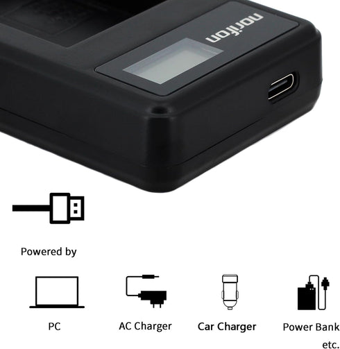 NB-4L LCD USB Charger for Canon PowerShot SD750, SD780 is, SD1000, SD1100 is, A2200, A3100 is, IXY Digital 60, IXUS 220