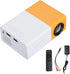 Mini Projector, Full HD 1080P Home Theater Video Projector, Portable for Cartoon, 4:3 24 to 60 Inch with Remote