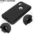 MAXCURY Heavy Duty iPhone XR Case, Shock Absorption Full Body Protective Case for iPhone 10R, Black