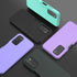 Samsung Galaxy A03s Phone Case, Shockproof Silicone Slim Cover, Durable TPU Dual Layer Drop-Proof Cover Black