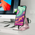 D & K Exclusives 17 16 15 14 13 12 11 8 7, Cell Phone Stand for Desk Phone Holder Foldable Portable Adjustable Cradle