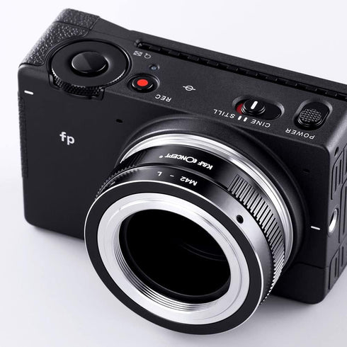 K&F Concept M42-L Lens Mount Adapter, Manual Focus for M42 Lens to L Mount Camera Body