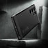 Spigen Tough Armor Case for Galaxy S24 Ultra, Black with Kickstand, Military-Grade Protection for 2024