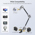 UTEBIT 22" 1/4" Magic Arm w Clamp Mount, Desk Camera Mount Articulating Friction Boom w Arm Thread Adapter, Overhead