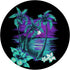 Vintage Retro Palm Tree PopSockets Swappable PopGrip