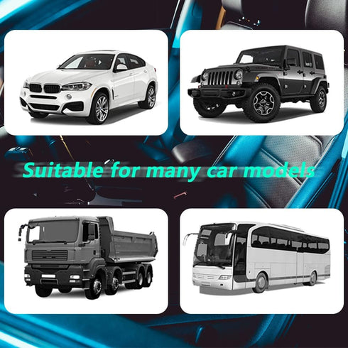 65W 4 Ports Car Fast Charging Charger with QC 3.0 15W & PD 20W for iPhone 14 13 12 Pro Max, S22 S21