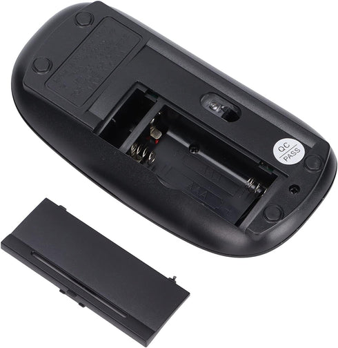 Wireless Numeric Keypad & Mouse Combo, Mini 18 Keys Number Pad for Financial Accounting, Wireless for Laptop, PC