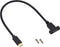 USB Type C 3.1 Panel Mount Adapter Cable - USB-C 3.1 Gen2 10Gbps Male to USB C Female Panel Mount Screw Cable, Supports