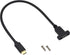 USB Type C 3.1 Panel Mount Adapter Cable - USB-C 3.1 Gen2 10Gbps Male to USB C Female Panel Mount Screw Cable, Supports