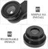 ARTIBETTER 1Set Phone Camera Lens Macro Wide Angle Fisheye Lens Kit for Mobile Phones Clip Design for Enhanced