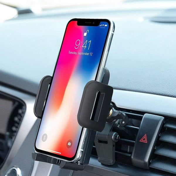OTEMIK Car Mount, Universal Air Vent Phone Holder, Adjustable 360 Degree Rotation for iPhone 14/14 P, Galaxy Note 20