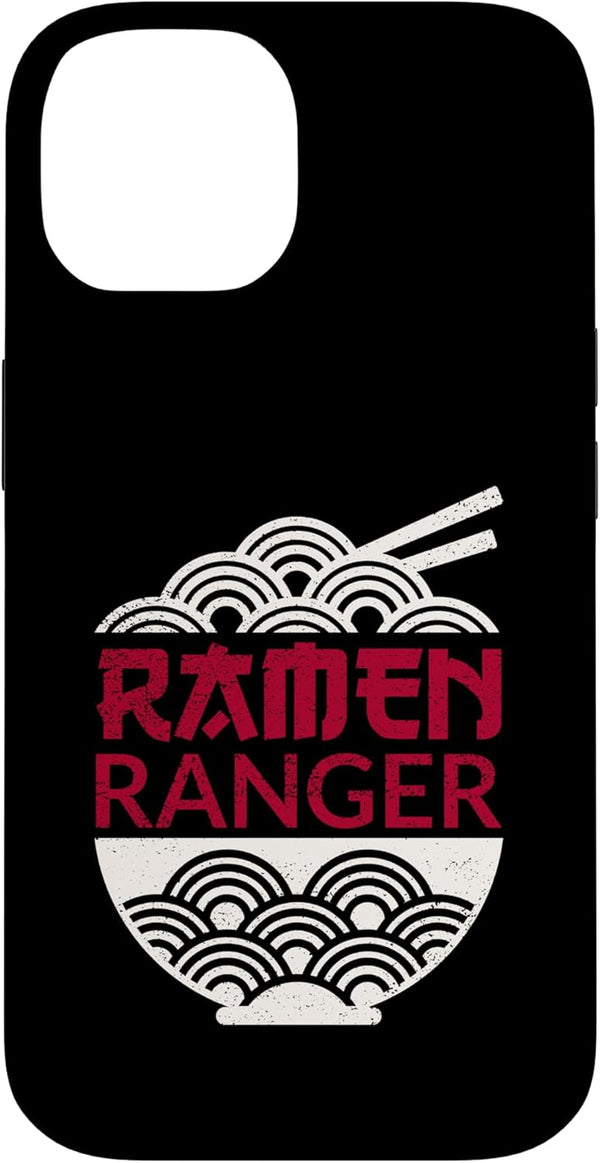 JAPANESE ASIAN RAMEN NOODLES SOUP CLOTHING Co. Ramen Ranger Alliteration Pho Noodle Soup Bowl Chopstick Case for iPhone 14