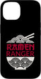 JAPANESE ASIAN RAMEN NOODLES SOUP CLOTHING Co. Ramen Ranger Alliteration Pho Noodle Soup Bowl Chopstick Case for iPhone 14