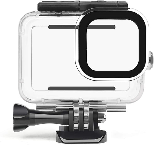 SHOOT 60M/196FT Waterproof Case Kit for Gopro Hero 12/11/10/9 Black, Diving Protective Housing Shell with Screen