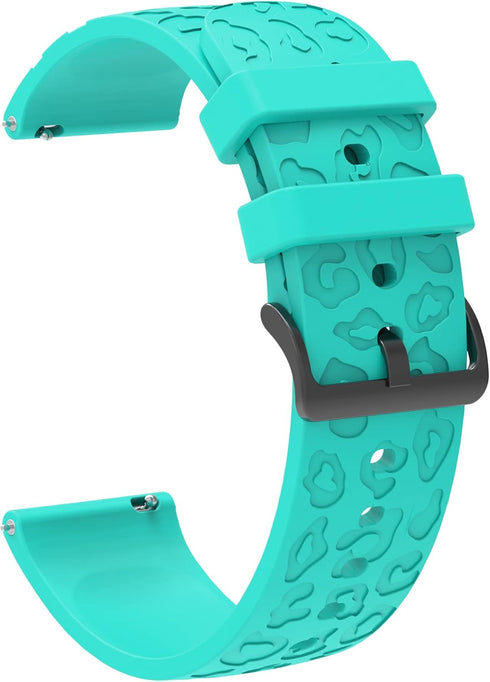 Smartwatch Accessories for iTech Fusion 2 / 2S / 2R, 20mm Silicone Watch Band Quick Release Straps, 5 Pack