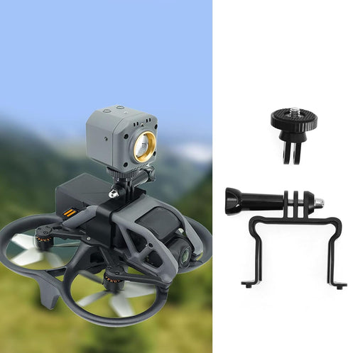 Sports Camera Mount Adapter for DJI Avata Drone, GoPro Action Camera Series, Pocket 2/1, INSTA360 Action Camera Series