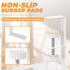 Under Desk Cable Management Tray, No Drill Cable Organizer for Desk, Cord Management Box for Office and Home Storage