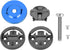Road Bike Computer Holder, Stem Top Cover Stopwatch GPS Speedometer Mount (Blue)