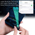 Acuvar Fully Wireless Bluetooth 5.0 Waterproof Earbud Headphones with Microphone and 100+ Hrs Playtime Case (Navy)