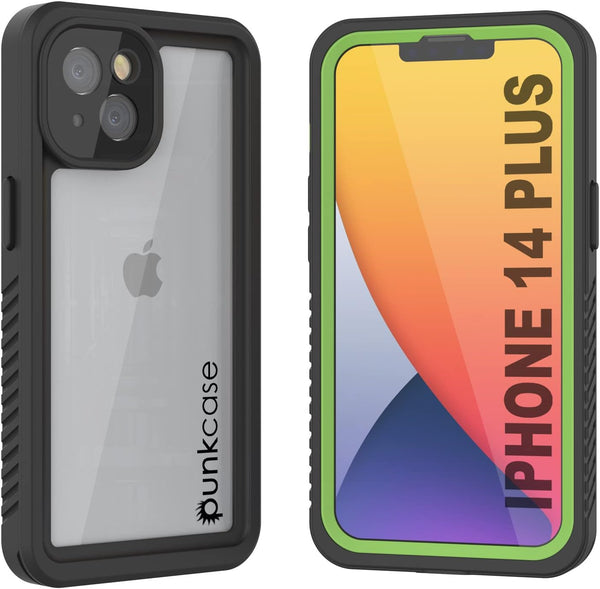 Punkcase Waterproof Case for iPhone 14 Plus: Extreme Series Slim Fit, IP68 Certified, Shockproof Armor Cover with