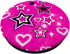 McBling Aesthetic Trashy Y2K Stars Heart Pink Black Bimbo PopSockets Standard PopGrip