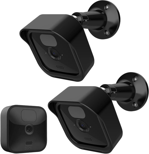 VOMA Blink Outdoor 3rd Gen Camera Housing - Weatherproof Protective Cover and 360 Degree Adjustable Mount (Black, 2