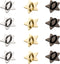 YUYUDEHM 12 Pcs Phone Charm Hook, Cell Phone Finger Ring, Star Phone Holder,