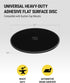 Scosche MagicMount 3M DMDHD-BPO Universal Heavy-Duty Adhesive Dashboard Pad Mounting Disk for Suction Cup Phone Holder