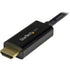 5 (15 4K 30Hz StarTech.com Mini DisplayPort to HDMI Adapter Cable - mDP to HDMI Adapter with Built-in Cable - Black - m